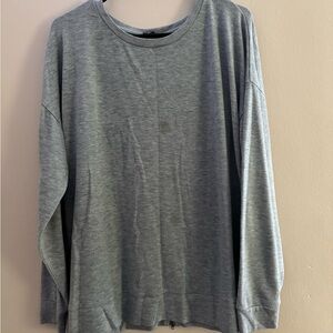 Premise Heather Gray Crewneck Top